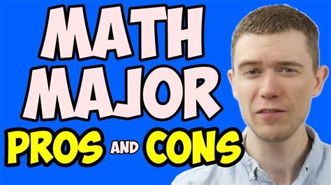 pros and cons of math